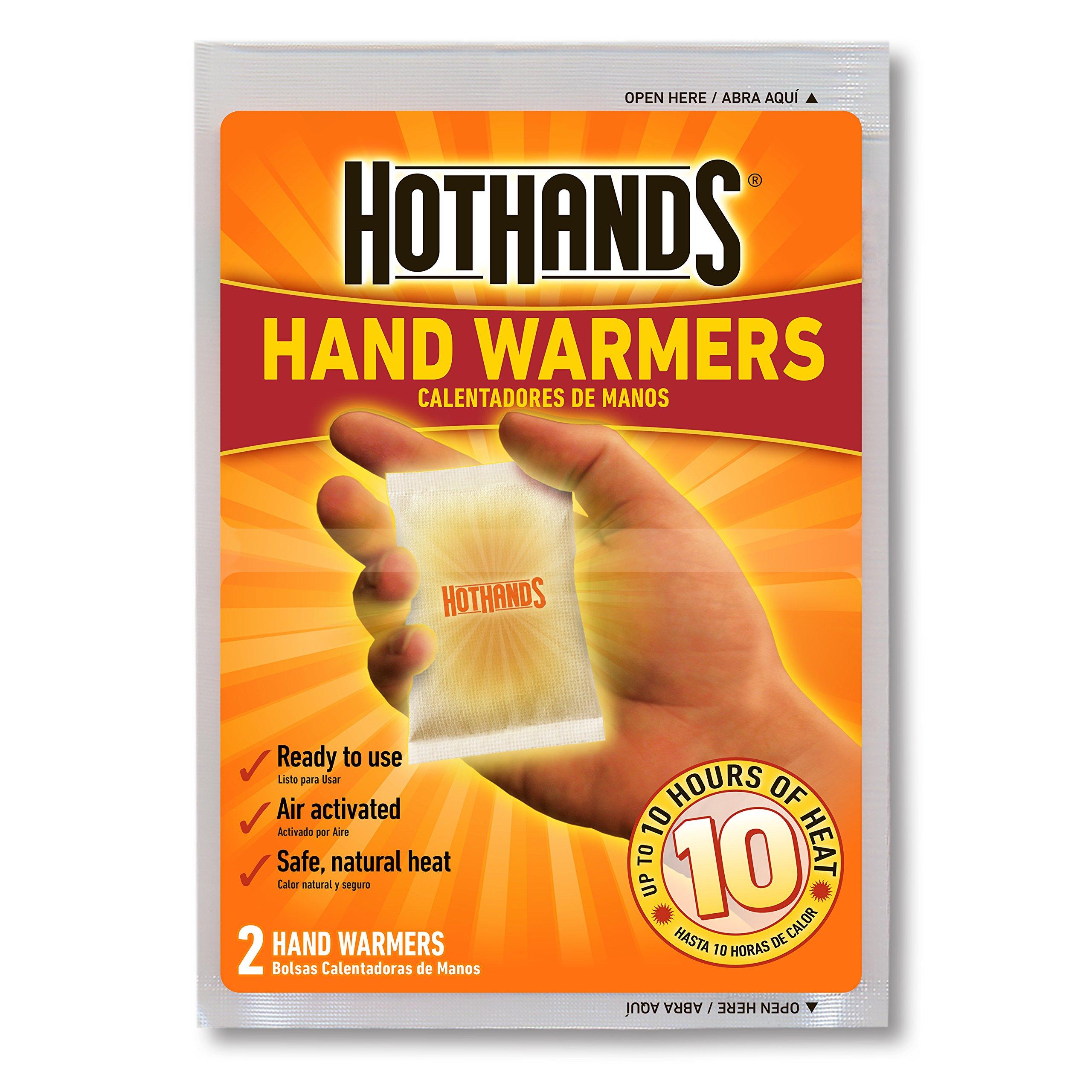 HotHands HotHands Hand Warmers - Long Lasting Safe Natural Odorless Air Activated Warmers - Up to 10 Hours of Heat - 40 Pair