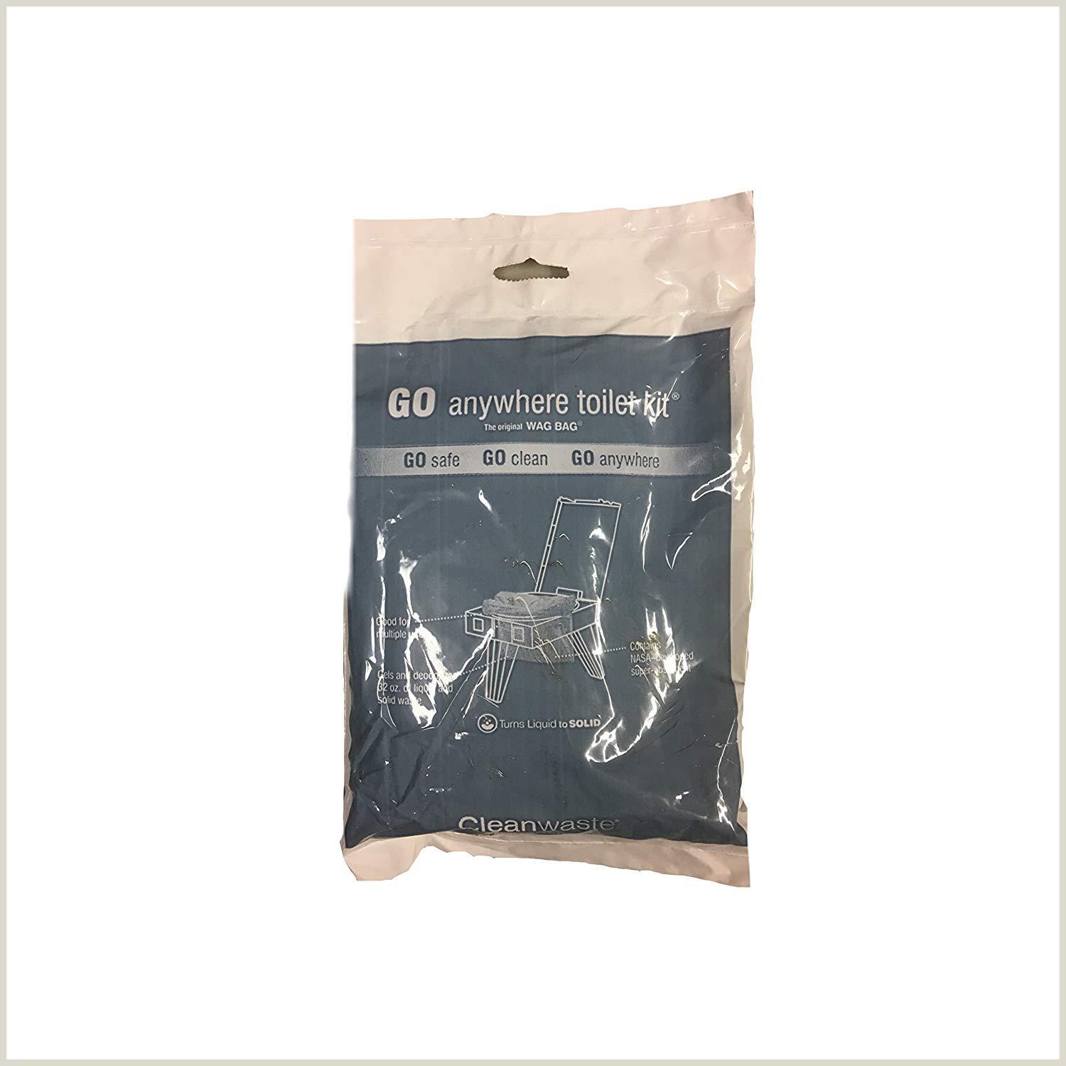 CleanWaste Cleanwaste Wag Bags Toilet Kit Pack of 6