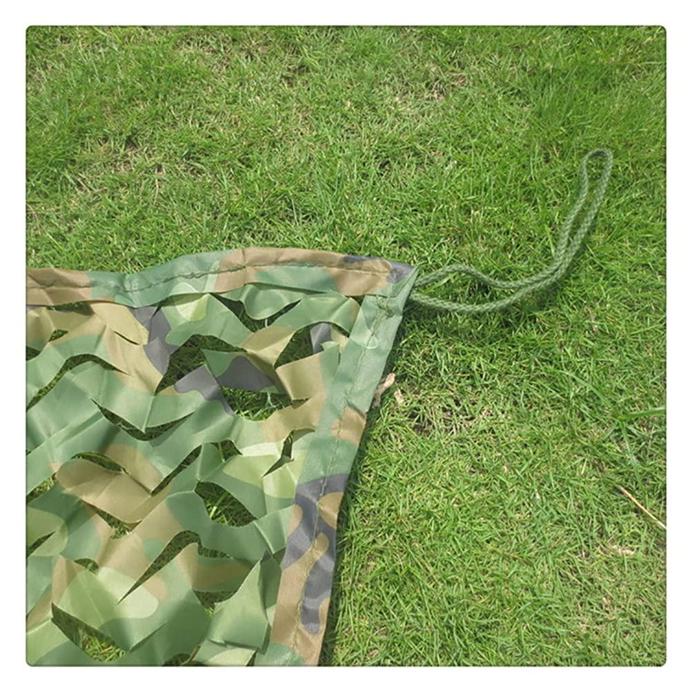 bandezid Camouflage Netting Camo Netting Army Camo Net for Hunting Military Theme Shooting Decoration Sunshade Camping and Building Shelters,Army Military Hunting Forest Camo Net-Camouflage net 2x8m(6.5x26ft)