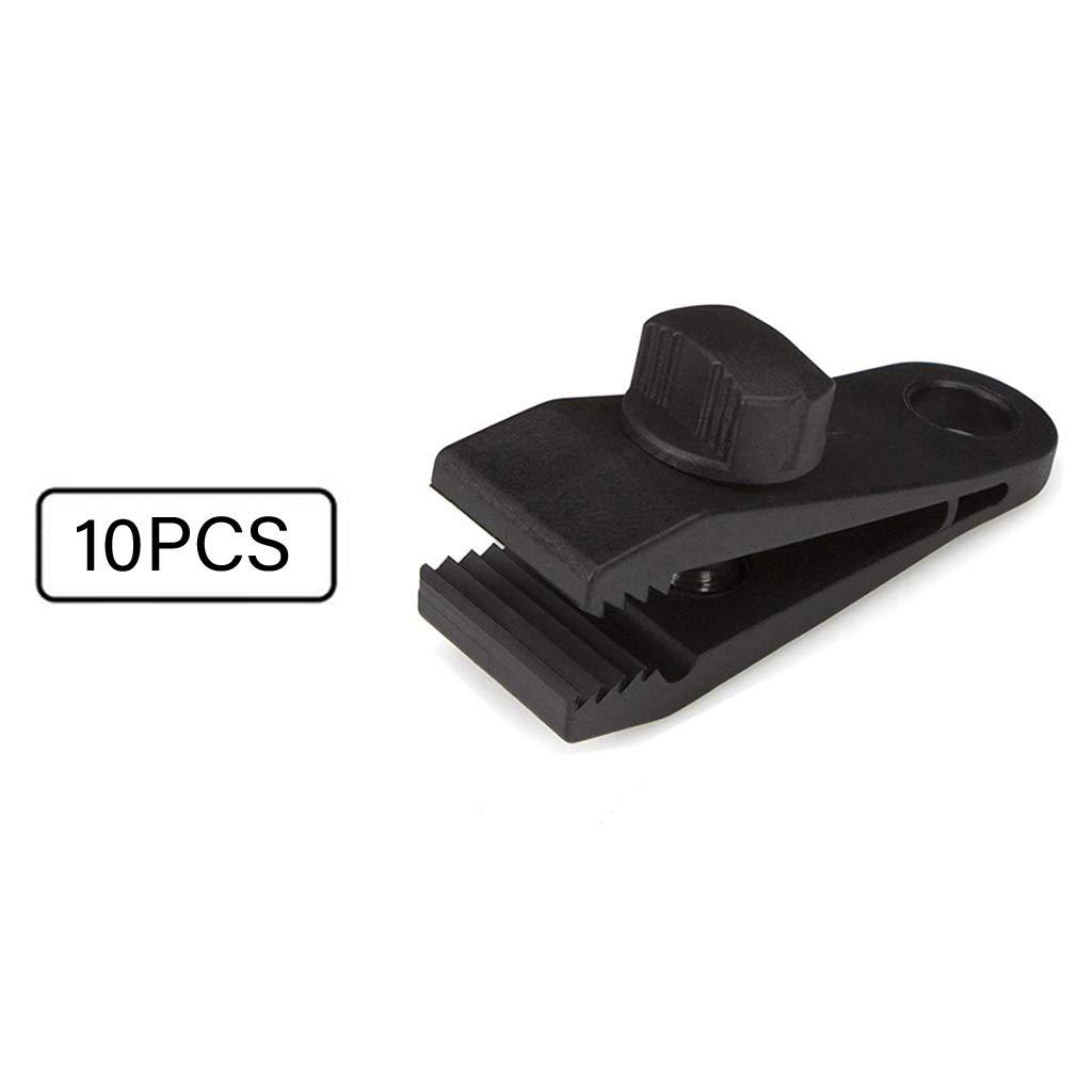Genrics Genrics Reusable Heavy Duty Linoleum Clip Screw Clips Reusable Heavy Duty Tarpaulin Clips (10pcs Clip)