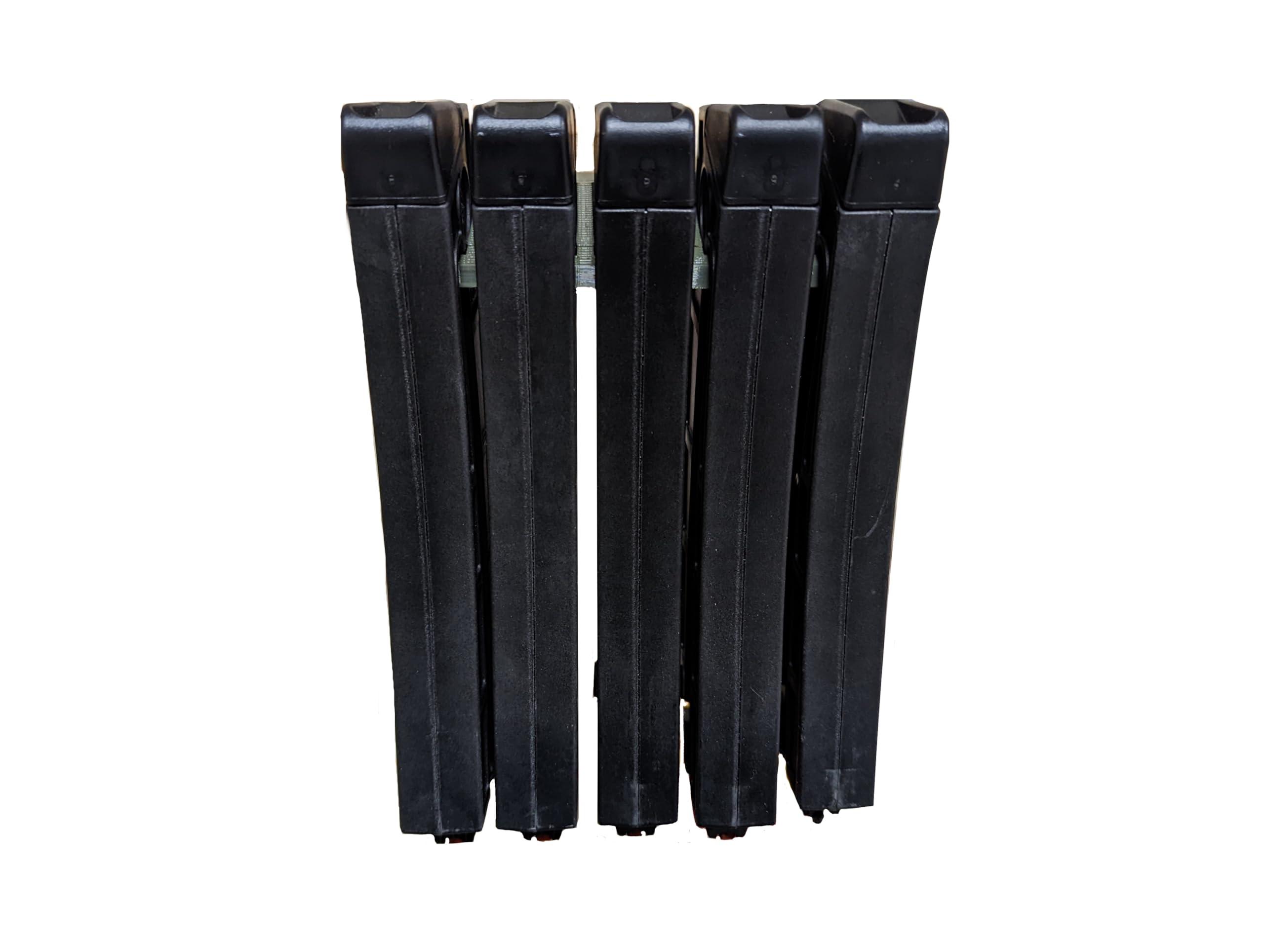 Hammy3DPrints Hammy3DPrints Mount for S&W M&P 15-22 Mags - Wall | Magazine Holder Storage Rack (Olive Green, 5 Mag)