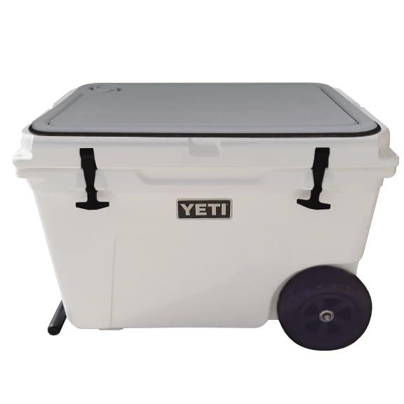 Orthodek Orthodek Tundra Hauler Wheel Cooler Lid Tops - EVA Foam YETI Chest Cooler Peel and Stick Comfort Pad - Hard Side Camping, Boating, Tail Gate, Ice Box Top Cushion (Gray + Black)