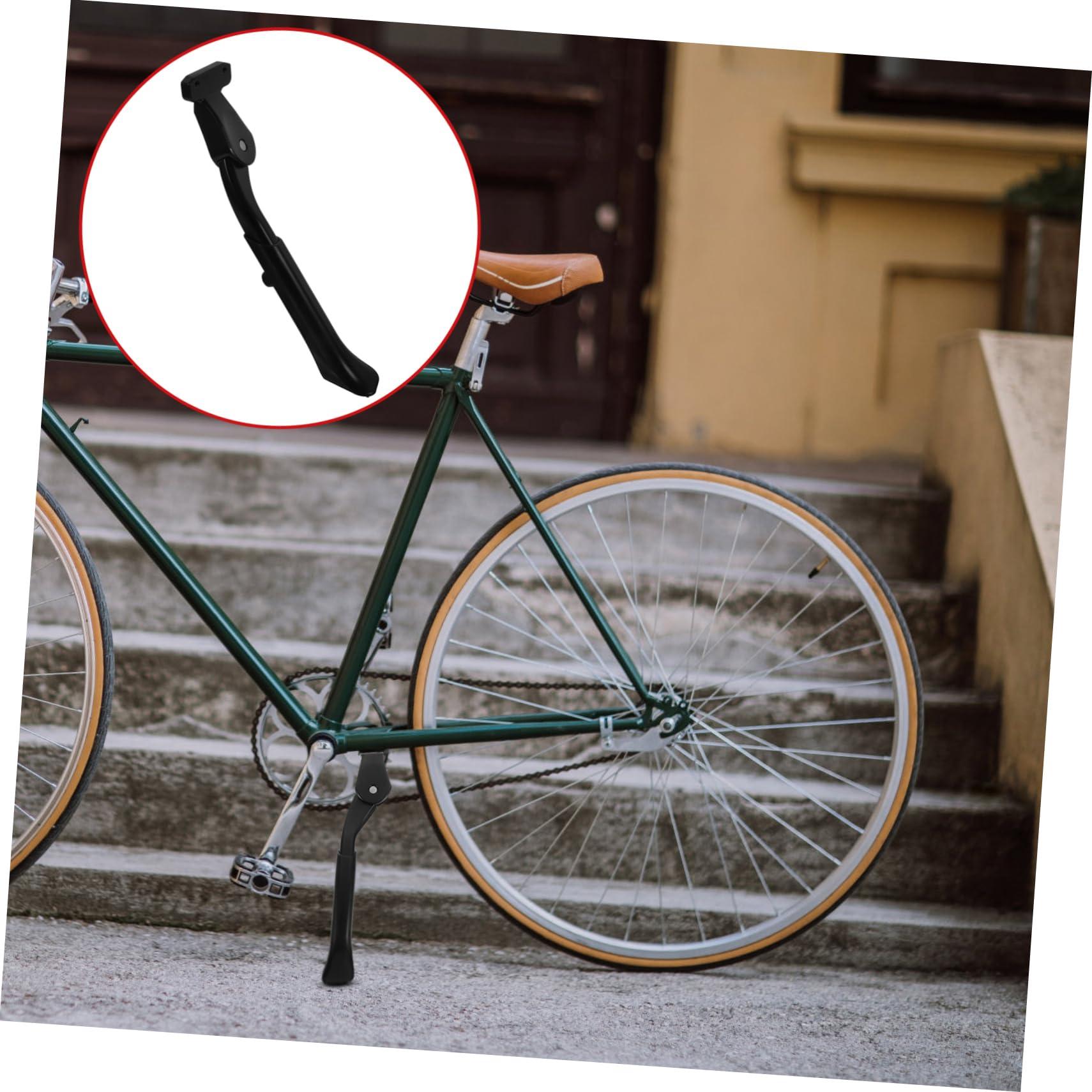 BESPORTBLE BESPORTBLE Aluminum Alloy Bike Leg Support Rear Bike Kickstand for Mountain Bike Anti-slip Base Foot Brace Parking Racks Sturdy Construction