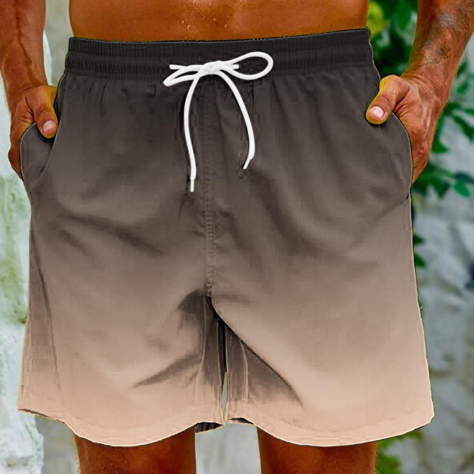 NineFit Basics Mens Swim Trunks with Compression Liner Men's Compression Swim Trunks Mens Beach Shorts Mens Swimsuit 5 Inch Swim Trunks Mens Swimming Trunks 5 Inch