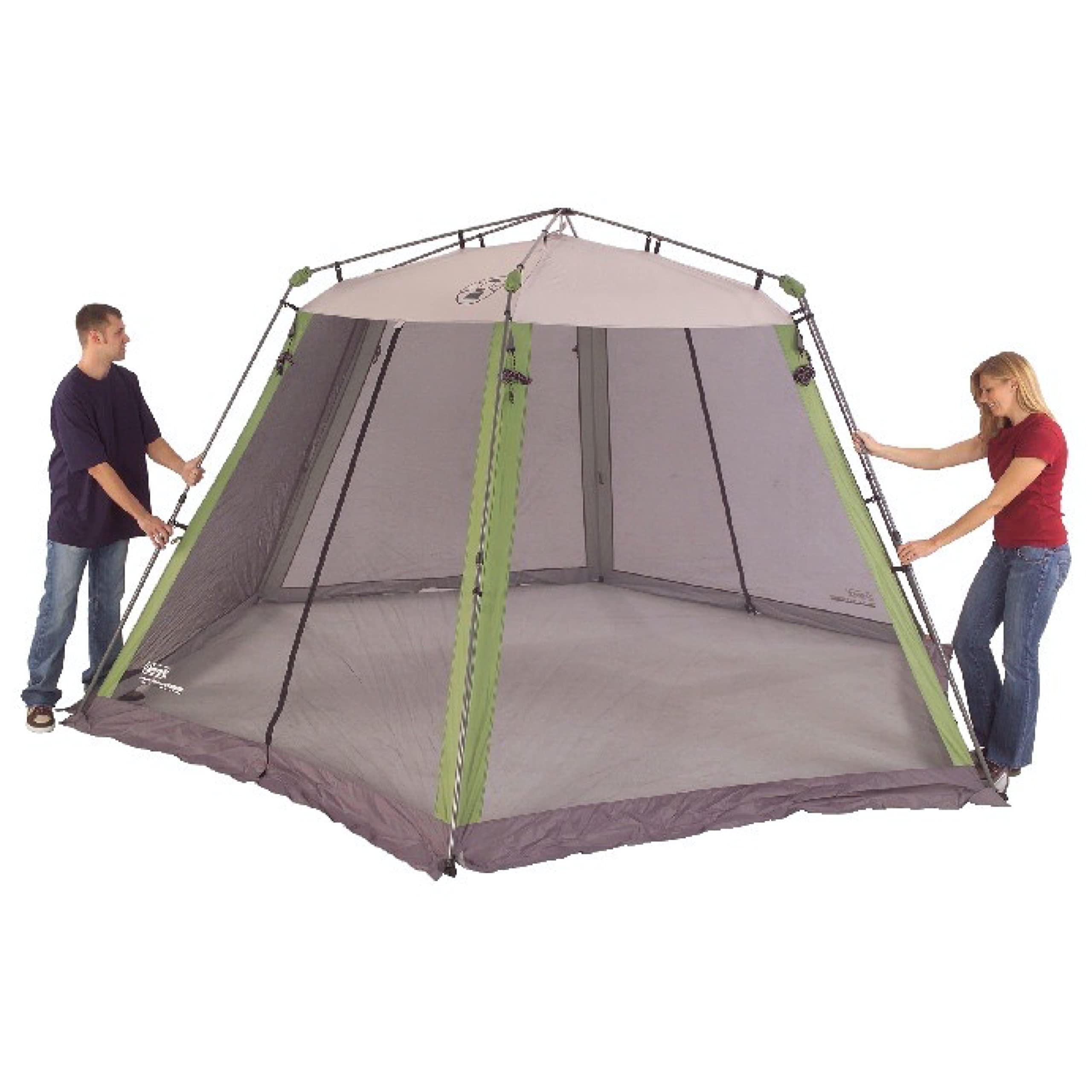 Coleman Coleman Skylodge Screened Canopy Tent with Instant Setup, 10x10/15x13ft Portable Screen Shelter with 1-Minute Setup for Bug-Free Lounging, Great for Picnic, Yard, Beach, Park, Camping, & More