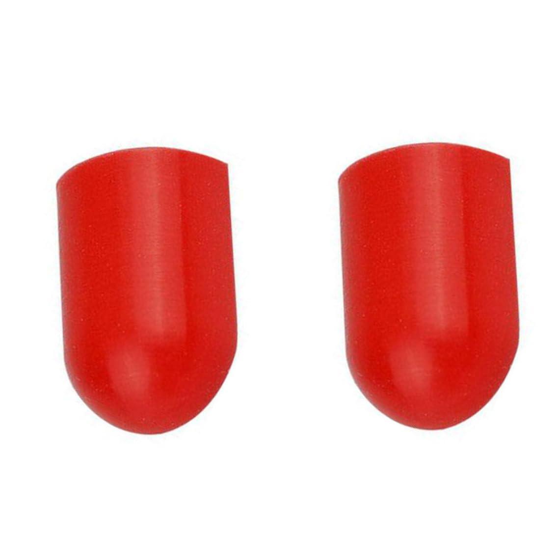 Peosaard Peosaard Scooter Foot Support Cover Kickstand Protective Holder Compatible with M365/Pro Ninebot ES1 MaxG30 Red 2PCS,Scooter Kickstand Cover