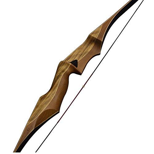 Southland Archery Supply Southland Archery Supply Maverick One Piece Traditional Wood Hunting Bow (Clear Limb 40 pounds, Right)