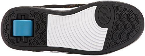 HEELYS HEELYS Kids Propel 2.0 Sneaker, Black/Rainbow/Foil, 3 Little Kid