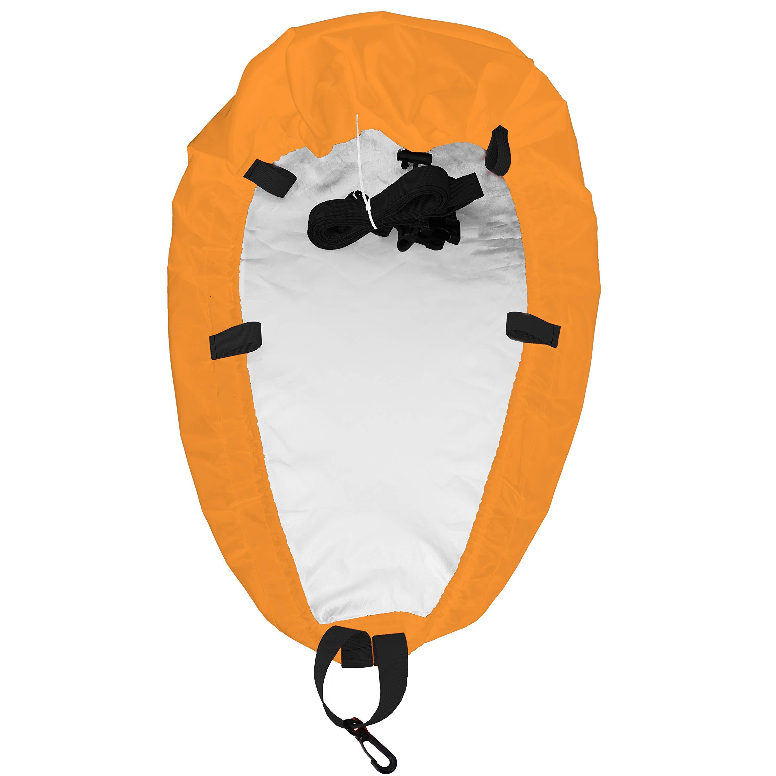 MOOCY MOOCY Kayak Cockpit Cover, Universal Waterproof Cover for Transport, Outdoor Storage Keep Hatch Hole Seat Clean