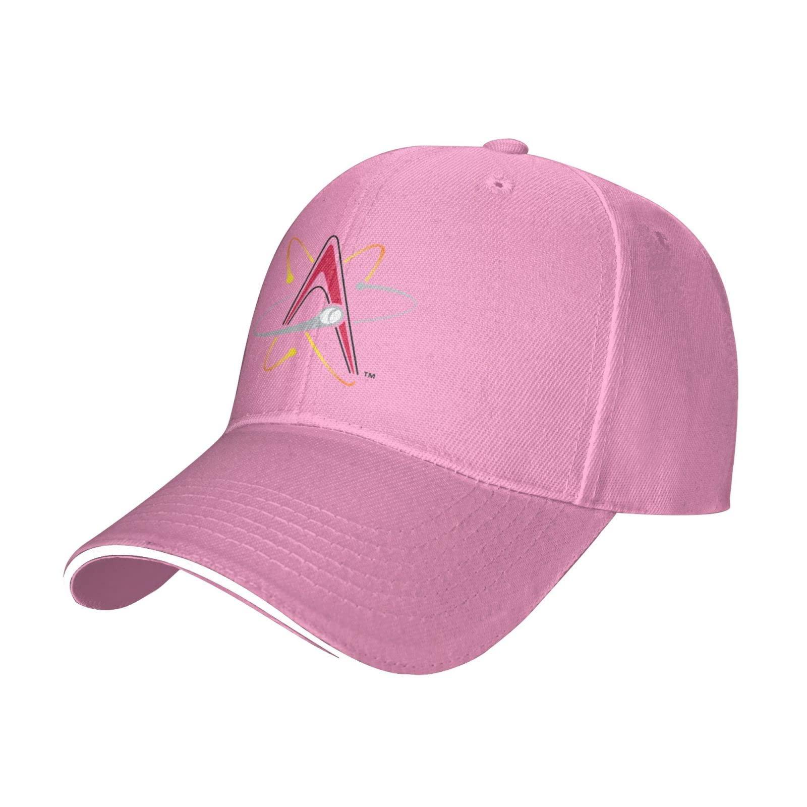 Rorcie Albuquerque Isotopes Sandwich Cap Unisex Classic Baseball Capunisex Adjustable Casquette Dad Hat Pink