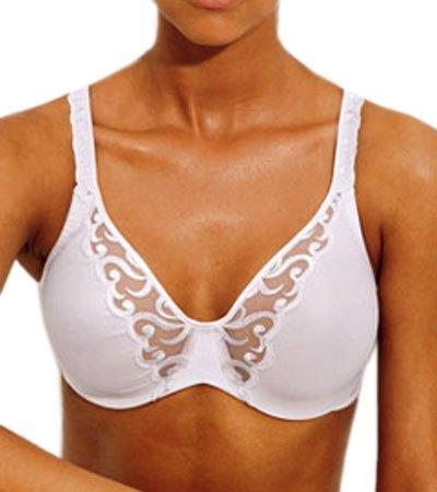 Lilyette Lilyette by Bali Women's Minimizer Bra, White, 40DD