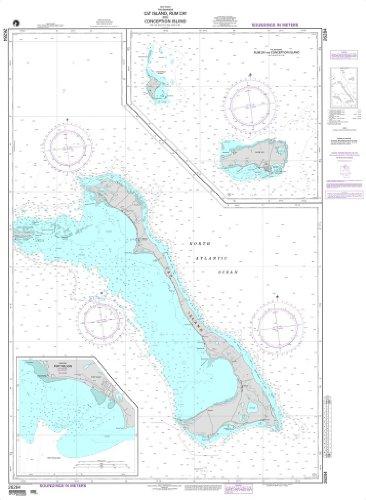 NGA NGA Chart 26284: Cat Island, Rum Cay and Conception Island Panels: A. Cat Island
