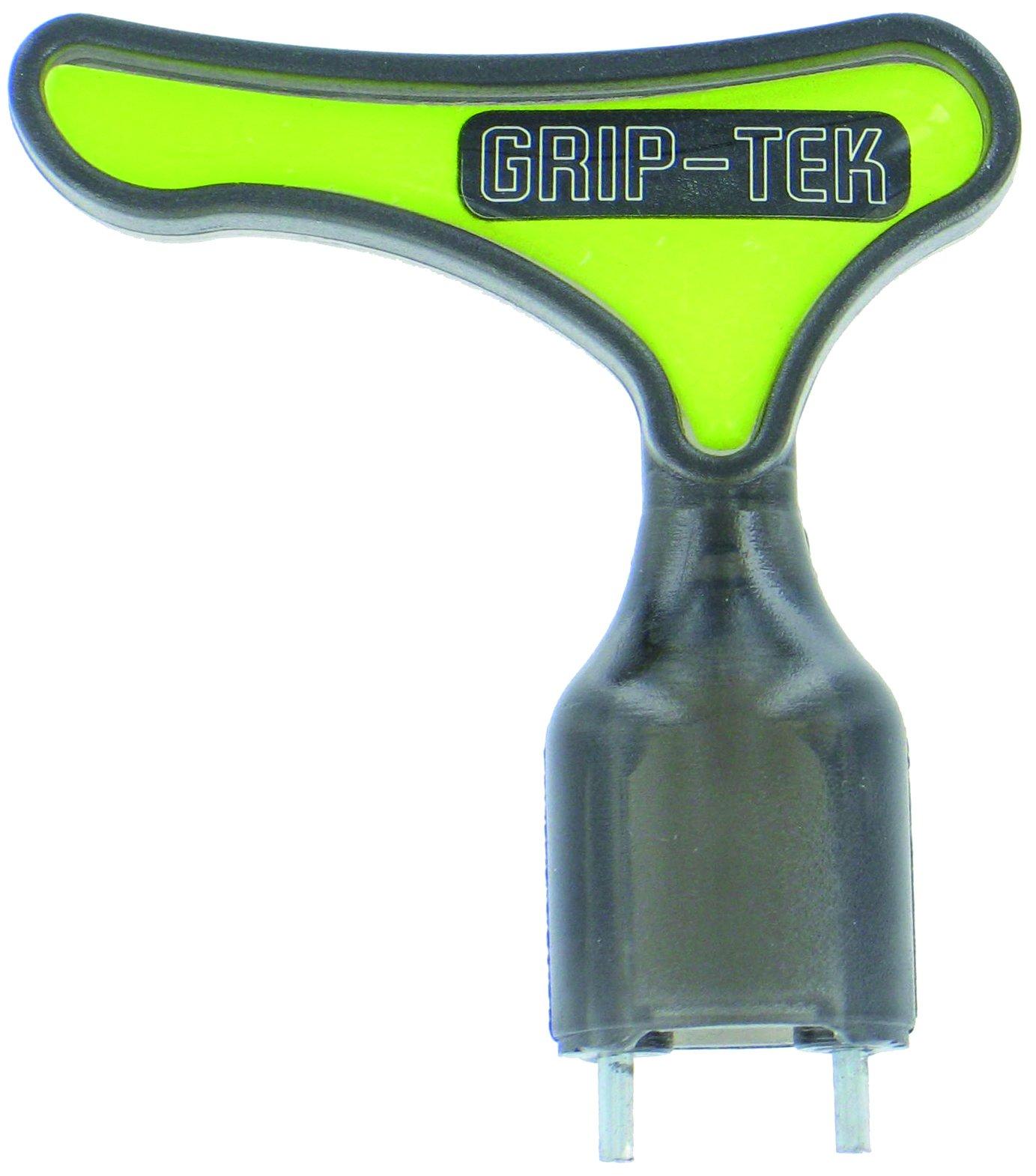 DGUK Grip-Tek Metal Thread Golf Shoe Spikes - Black, 6 mm