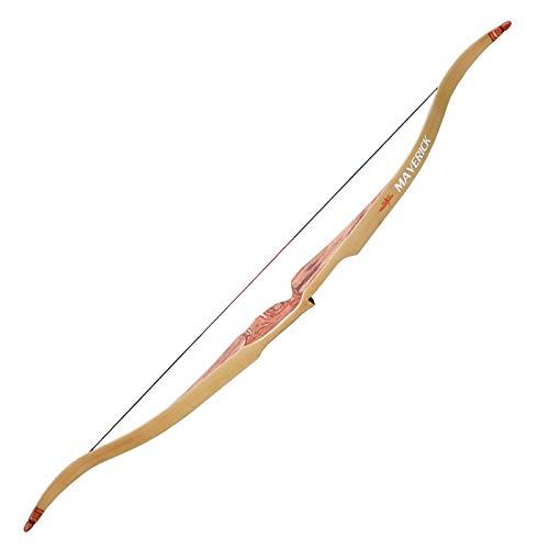 Southland Archery Supply Southland Archery Supply Maverick One Piece Traditional Wood Hunting Bow (Clear Limb 40 pounds, Right)