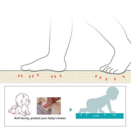 ALGFree-Foam Floor Tiles ALGFree Foam Puzzle Mat Interlocking Foam Floor Mats Odorless Cuttable Splice Kindergarten Nursery, 4 Colors, 3 Sizes (Color : D, Size : 30x30x2.5cm 16pcs)
