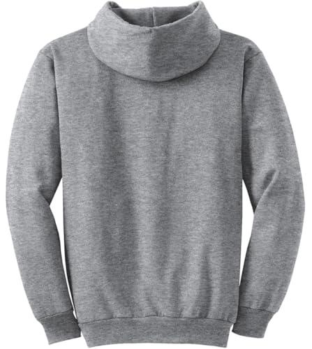 Joe\'s USA Joe\'s USA Vintage USA Logo Hooded Sweatshirts 3X-Large-Sport Grey