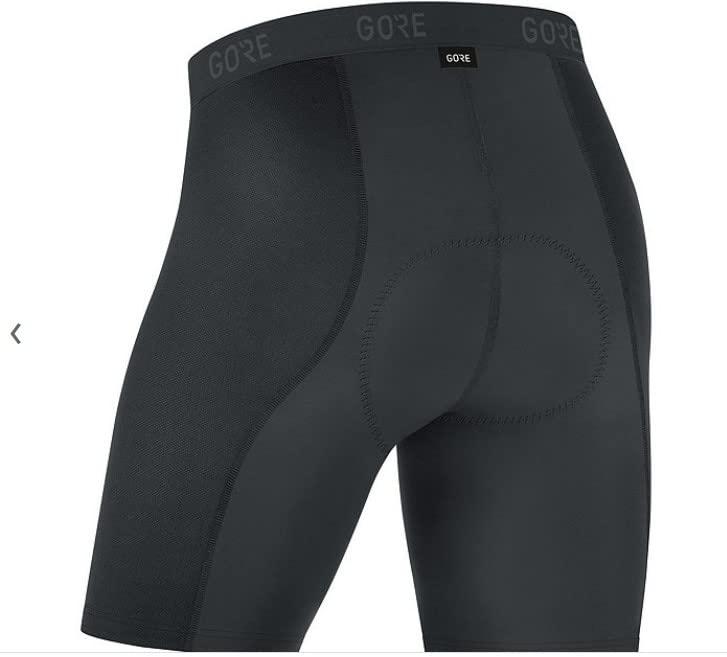 GORE WEAR GORE WEAR Men\'s Standard C5 Liner Short Tights+, Black, XS