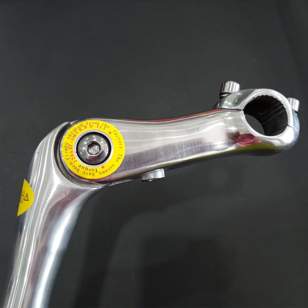 DONSP1986 DONSP1986 Quill Stem Adjustable 25.4mm, 22.2mm Alloy Alum 110mm -for Beach Cruisers, MTB's, and Gas Powered Bicycles- Silver (Silver, 22.2)