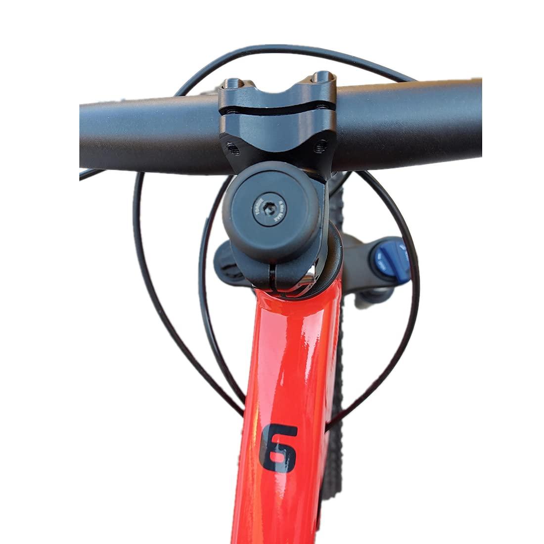 Azarxis Azarxis 31.8mm Stem 60mm 70mm 80mm 90mm 0-7 Degree Bike Stem Mountain Bike Stem Short Handlebar Adjustable Stem for Bicycle, Road Bike, MTB, BMX, Fixie Gear, Cycling (31.8 x 60mm)