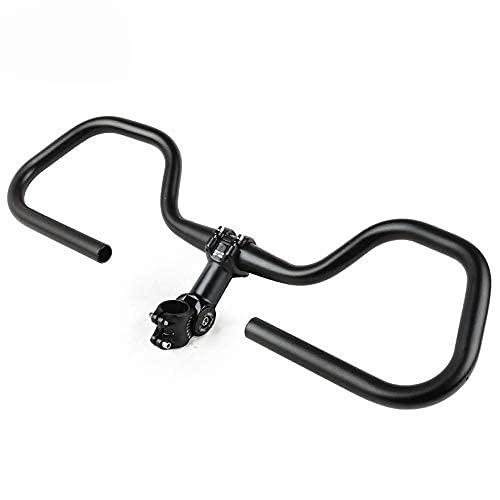 Qikour Bike Stem Adjustable 60 Degree 31.8mm (1-1/4") / 25.4mm (1") Handlebar Stem for MTB, Road Bike, Fits Standard 28.6mm (1-1/8") Steering Tube (25.4 x 90mm, 25.4mm Handlebar & 28.6mm Steering Tube)