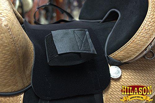 HILASON HILASON Black Large Large Western Anti Slip Grip Saddle Seat Cover Ride Made in USA