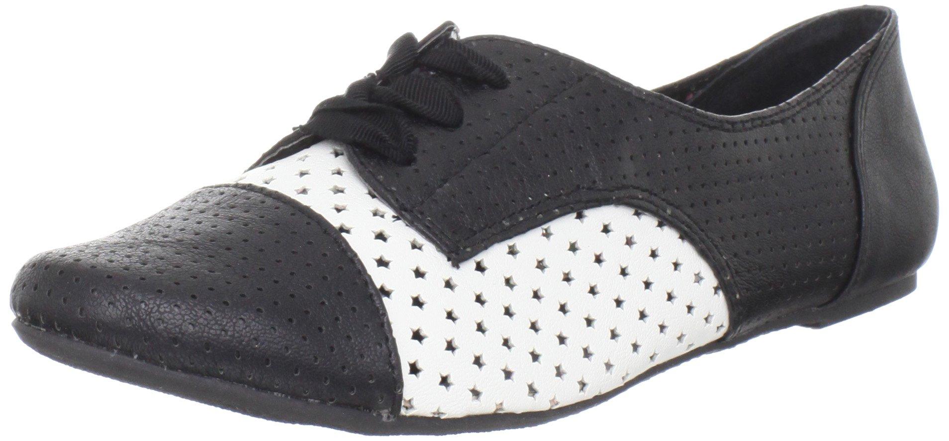 Not Rated Not Rated Women's Stars, Black/White, 9.5 M US