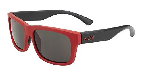 bollé Bolle Youth Daemon Junior Sunglasses, Matte Red/Black, Small
