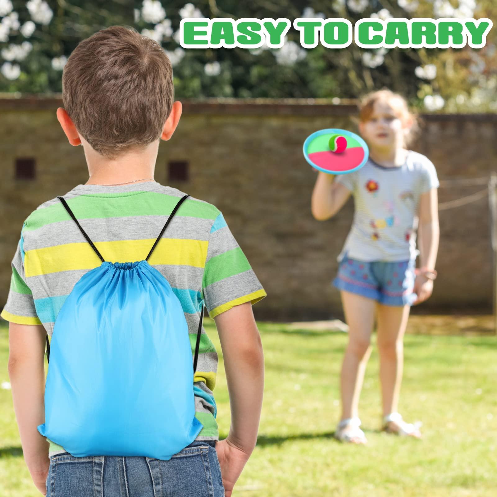 Mxiutery Toss and Catch Ball Game Set,Outdoor Games Toys, Playground Balls, Beach Games Set,Summer Toys for Kids Ages 4-8, Perfect Kids Toys Sets,Playground Sets for Kids