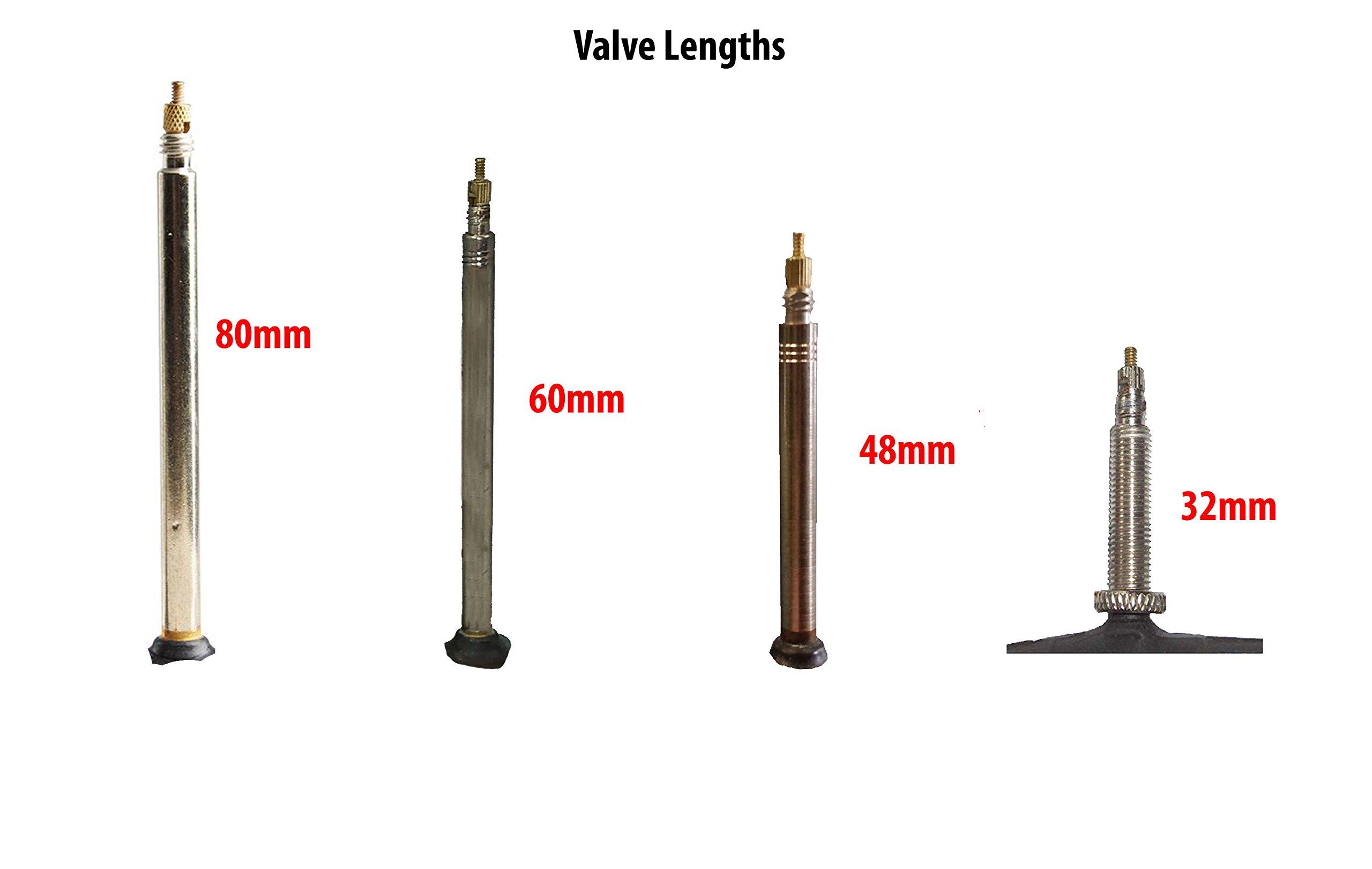 Street Fit 360 Street Fit 360 2 Pack - Tube, 700c x 23-25 (27 x 1 to 1-1/8) 48mm Presta, Sunlite Bicycles