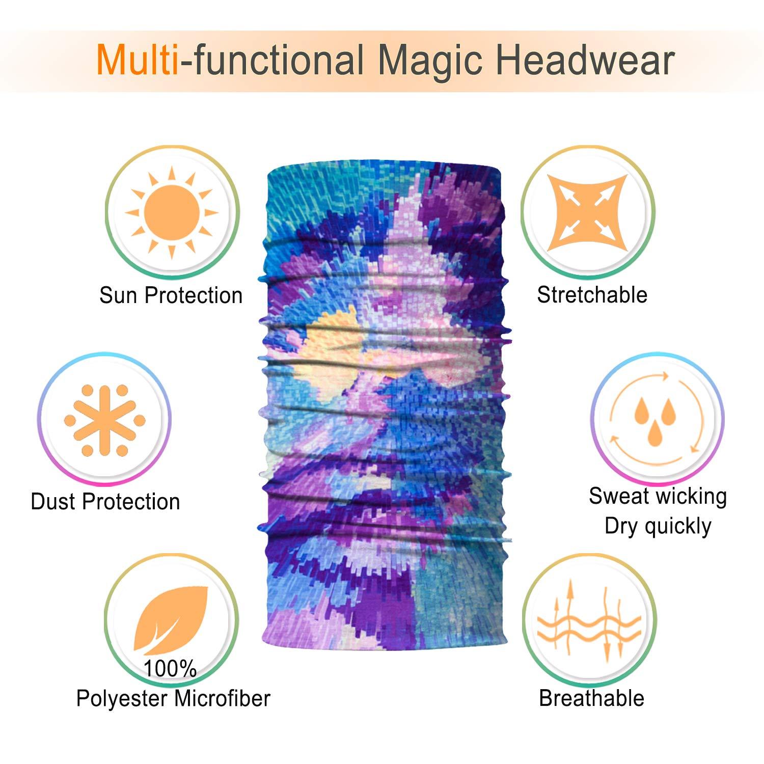 JOEYOUNG JOEYOUNG Headwear, Bandana, Neck Gaiter Head Wrap Headband Balaclava Magic Scarf