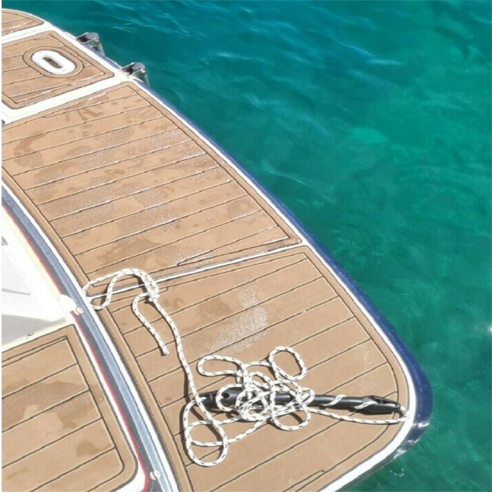 Zomanon Zomanon Boat EVA Faux Teak Decking Floor Compatible with 2001 Four Winns 248 Vista Swim Platform Boat EVA Faux Foam Teak Deck Floor Pad