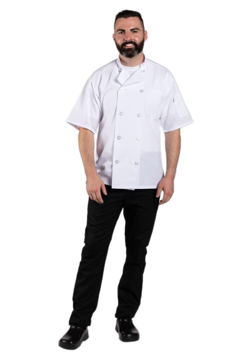 Uncommon Threads Uncommon Threads Men's Plus Size 0433P-2510, White, 6XL