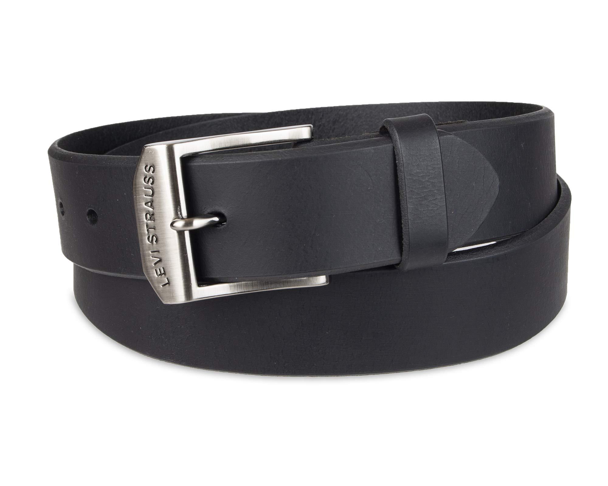 Levi's Levi's Men's Logo Buckle Classic Leather Belt with Rivets