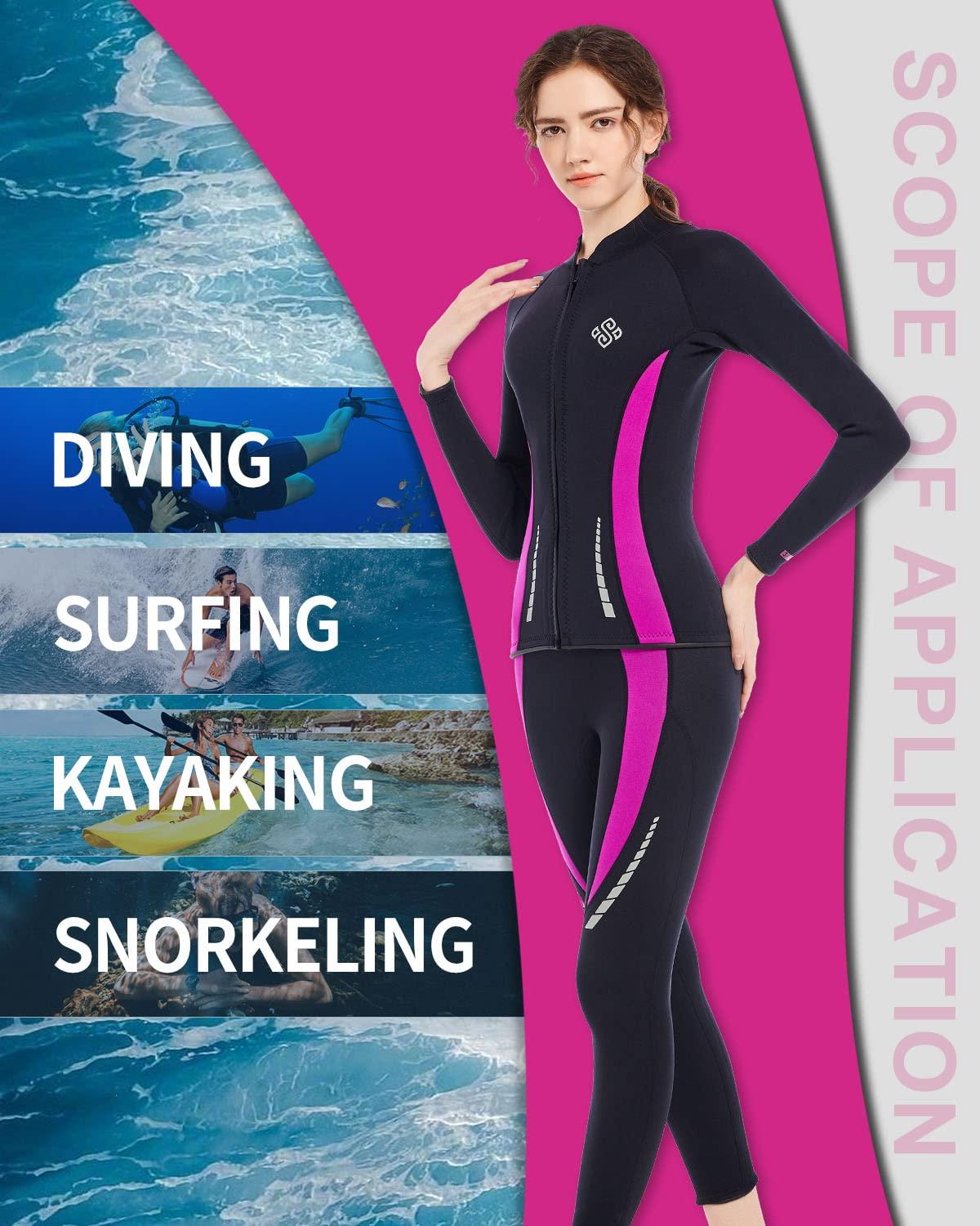 Seaskin Seaskin Wetsuit Pants for Womens 3mm