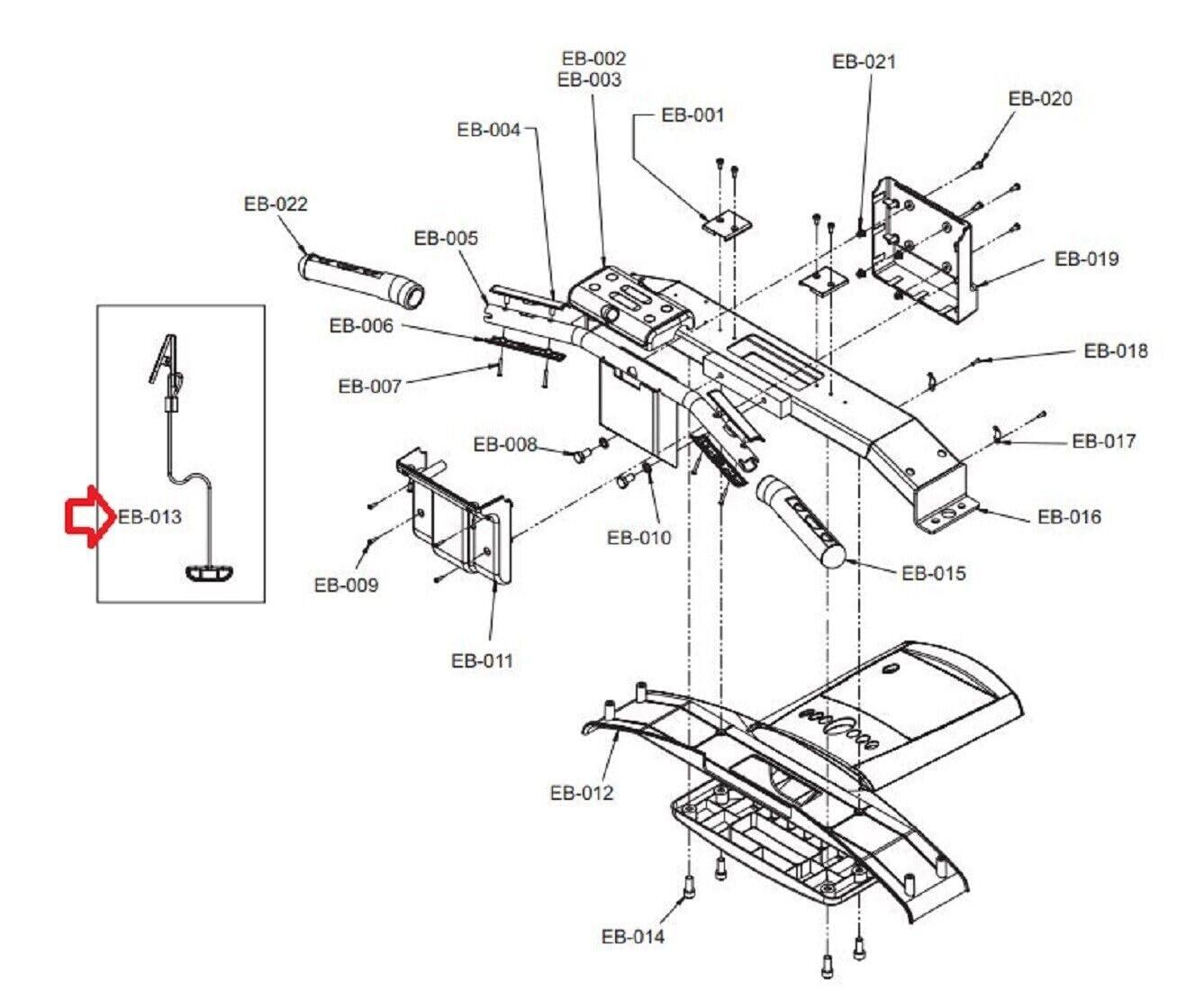 Hydra Fitness Exchange Magnetic Safety Key Lanyard AK59-00135-0000 Works with Life Fitness T5-XX00-0103 Treadmill