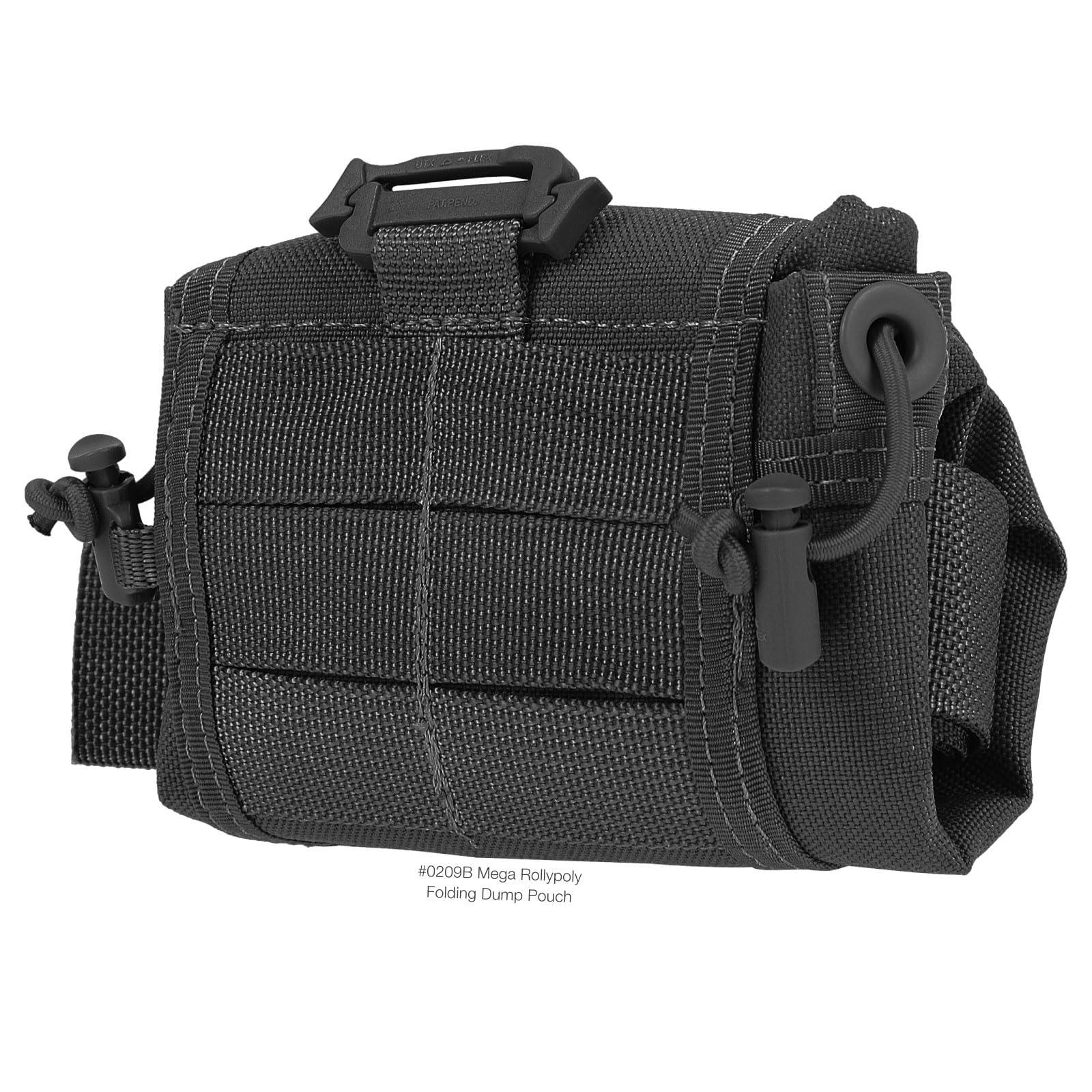 Maxpedition Maxpedition Mega Rollypoly Folding Dump Pouch (Black)