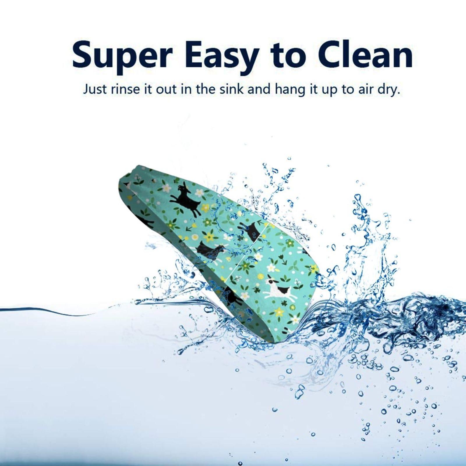 Jbyjbx Jbyjbx Goat Frolic Print Sports Sweatband Versatile Sport Headbands for Kids Adults Adjustable Headband