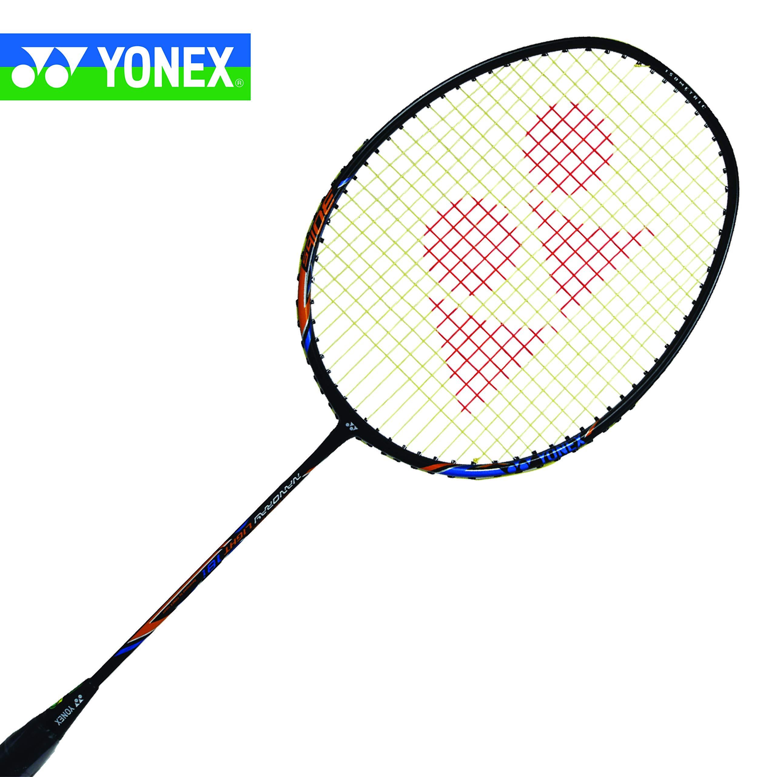 YONEX YONEX Nanoray Light 18i Graphite Badminton Racquet (Black)