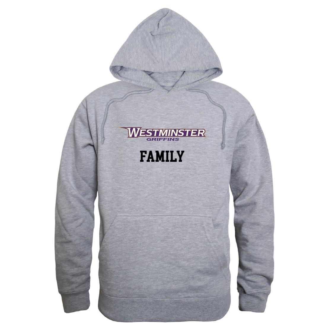 W Republic W Republic Westminster College Griffins Family Hoodie Sweatshirts - Heather Grey, Large