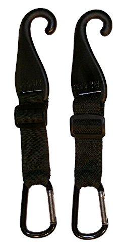 MAXOPS MAXOPS A Pair of Patented CJ Fence Hooks for Bat Bags, Tennis Bags, Water Bottles and Camping