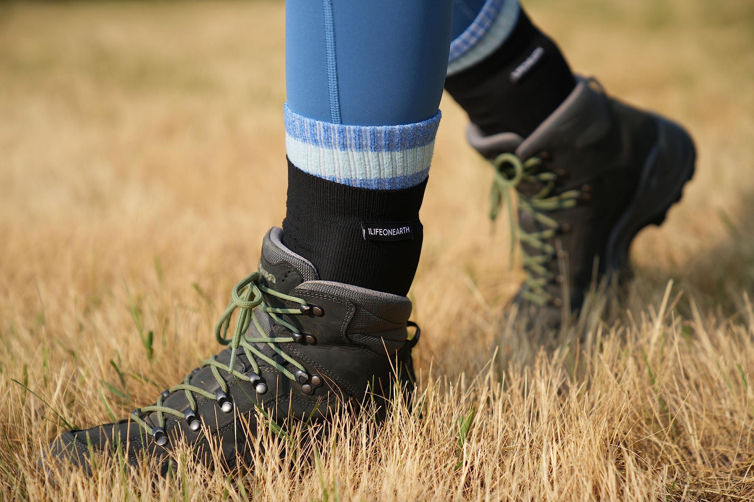 1Lifeonearth 1Lifeonearth Ice Skate Ankle Pads, Cushioned/Padded Ankle Sleeves used to reduce ankle pain during Ice Skating and Hockey (PAIR)