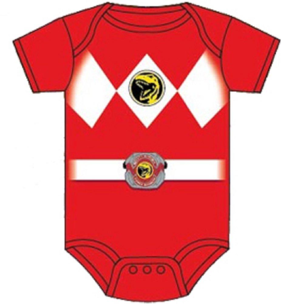 Power Rangers Power Rangers Red Baby Ranger Romper Onesie (18-24 Months)