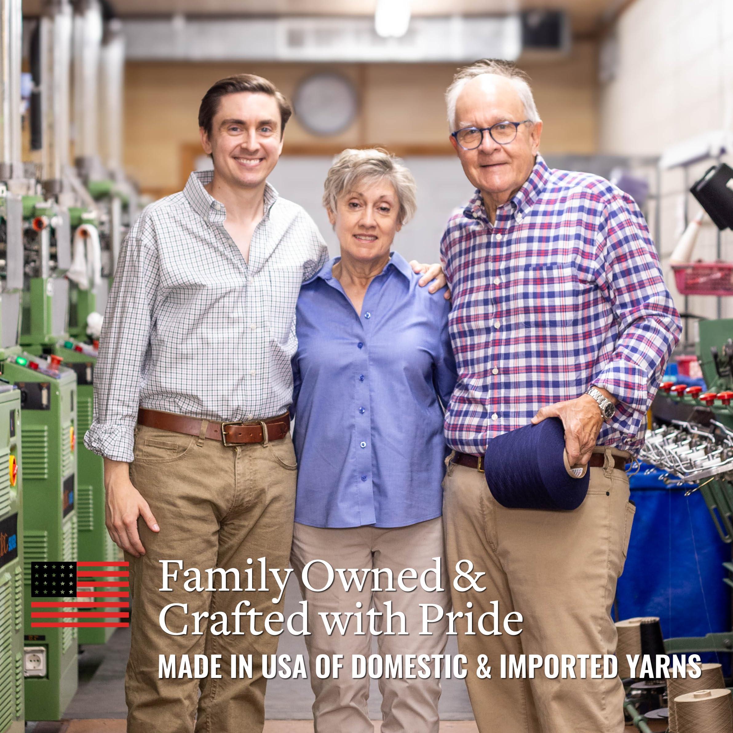 BoardroomSocks Merino Wool Dress Socks for Men Over-the-Calf, Ribbed Wool Dress Socks for Mens Size 8-12 Comfortable and Breathable Socks with Reinforced Heel and Toe by Boardroom Socks, Pink