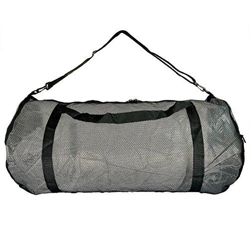 Kraken Aquatics Kraken Aquatics Mesh Dive Duffle Bag with Shoulder Strap | for Scuba Diving, Snorkeling, Spearfishing, Freediving, Swimming, Beach and Sports Equipment | X-Large