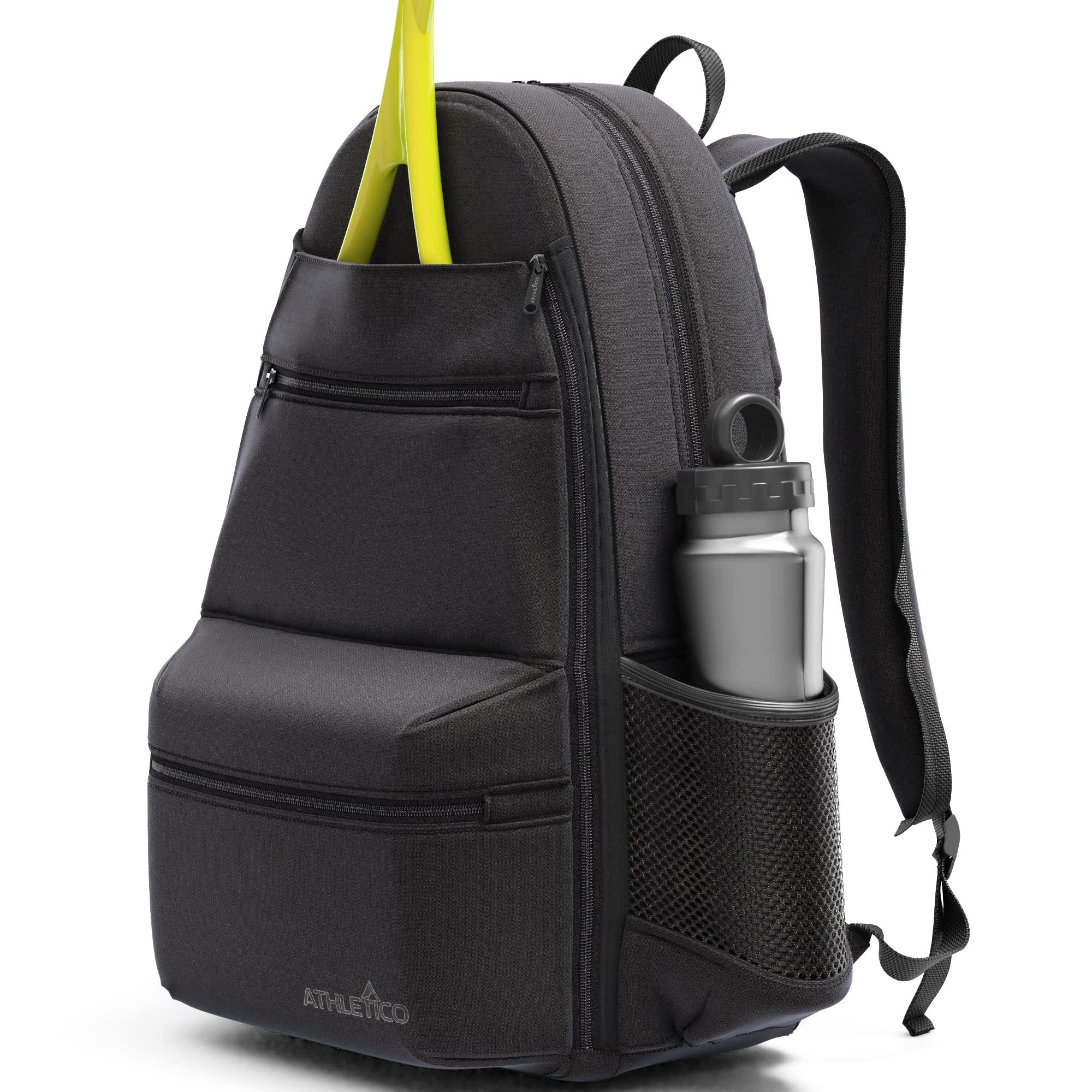 Athletico Athletico Compact City Tennis Backpack (Black)