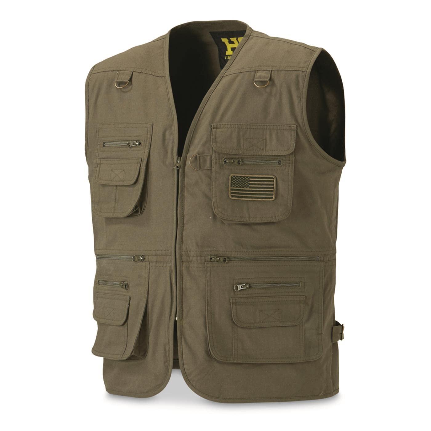 HQ ISSUE HQ ISSUE Concealed Carry Vest for Men Black MEDIUM