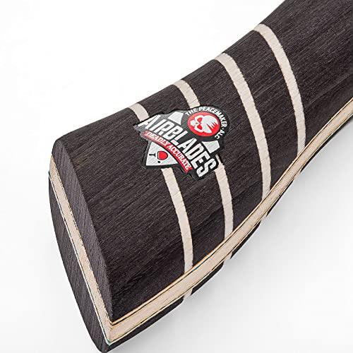 AirBlades AirBlades The Peace Maker ALC - Professional Ping Pong Paddle - Carbon Fiber Table Tennis Racket Producing Maximum Spin & Control for All Levels - Hard Carry Case & Ergonomic Handle.
