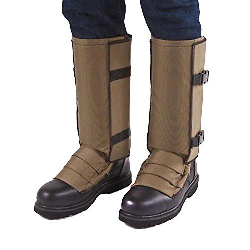 Crack Shot CrackShot Men's Snake Bite Proof Guardz Gaiters (Khaki Tan/Medium)