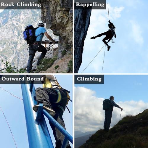 Intra-FIT Intra-FIT Climbing Gloves Rope Gloves,Perfect for Rappelling Rescue Rock/Tree/Wall/Mountain Climbing,Adventure,Outdoor Sports