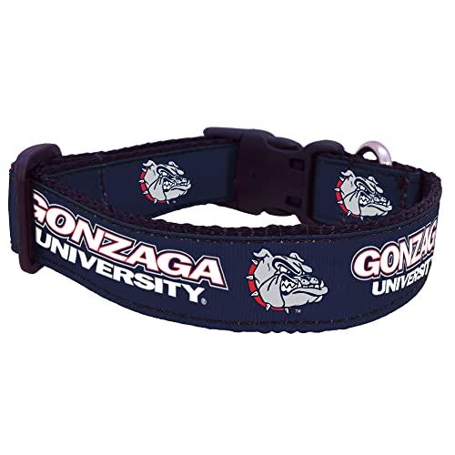 Pro Sport Brand College Dog Collar (Small, Gonzaga)